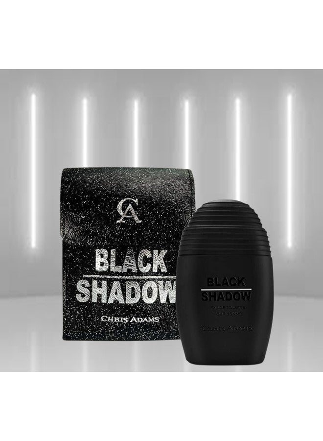 Chris Adams Black Shadow Eau de Toilette for Men 100 ml Bold Masculine Fragrance with Long-Lasting Power - Image 4